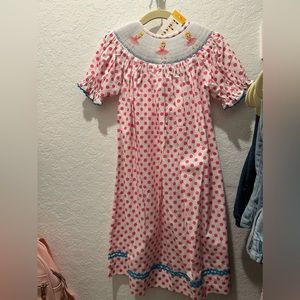 Babeeni Girls Ballerina Smocked Dress